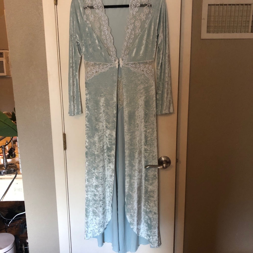 Vintage Claire Pettibone bridal robe